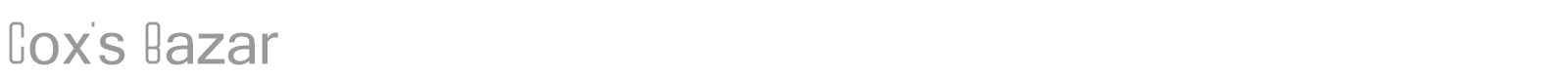 Cox's Bazar font preview